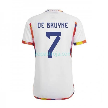 Billiga Fotbollströjor Belgien De Bruyne 7 Borta tröja WM 2022 Kortärmad
